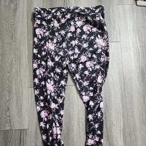 Pink leggings floral VS